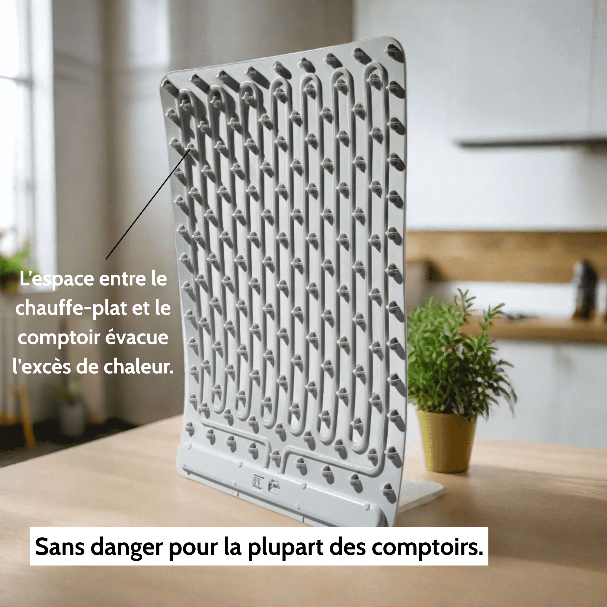 Platéo - Chauffe-plat réglable